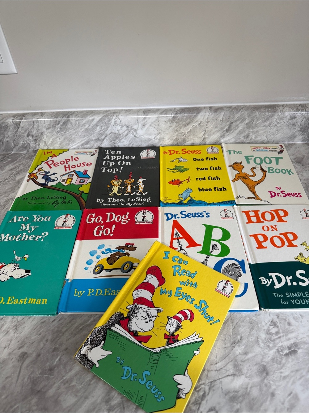 Dr. Seuss & Beginner Books Lot of 9 Hardcover Early Reader Homeschool Classroom